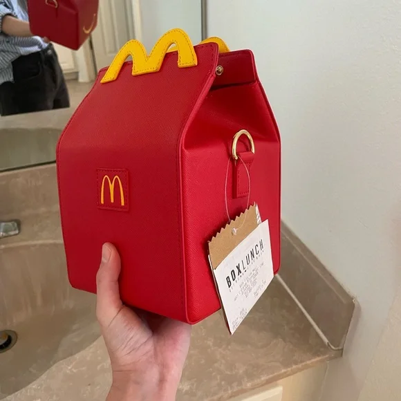 RARE BoxLunch McDonalds Happy Meal Cross-Body Purse - Picture 3 of 4